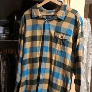 Men's Long-Sleeved Patagonia Fjord Flannel Shirt